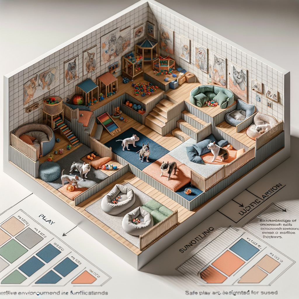 Creating a stimulating Pocket Bullies living space with interactive toys, comfortable bedding, and safe play areas for optimal Pocket Bullies care and housing.